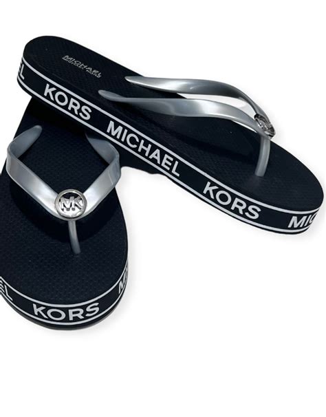 michael kors black slippers|michael kors slippers for men.